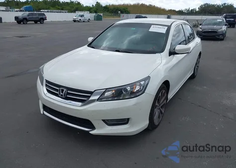 2013 Honda Accord Sport из США, поврежденный, VIN 1HGCR2F52DA281687